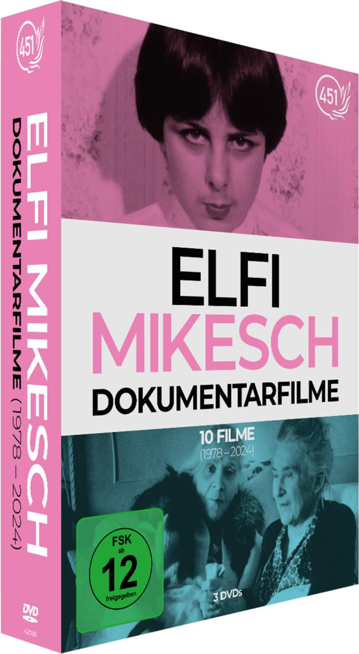 DVD-Box mit Elfi Mikesch-Dokumentarfilmen, FSK 12, 3 DVDs.