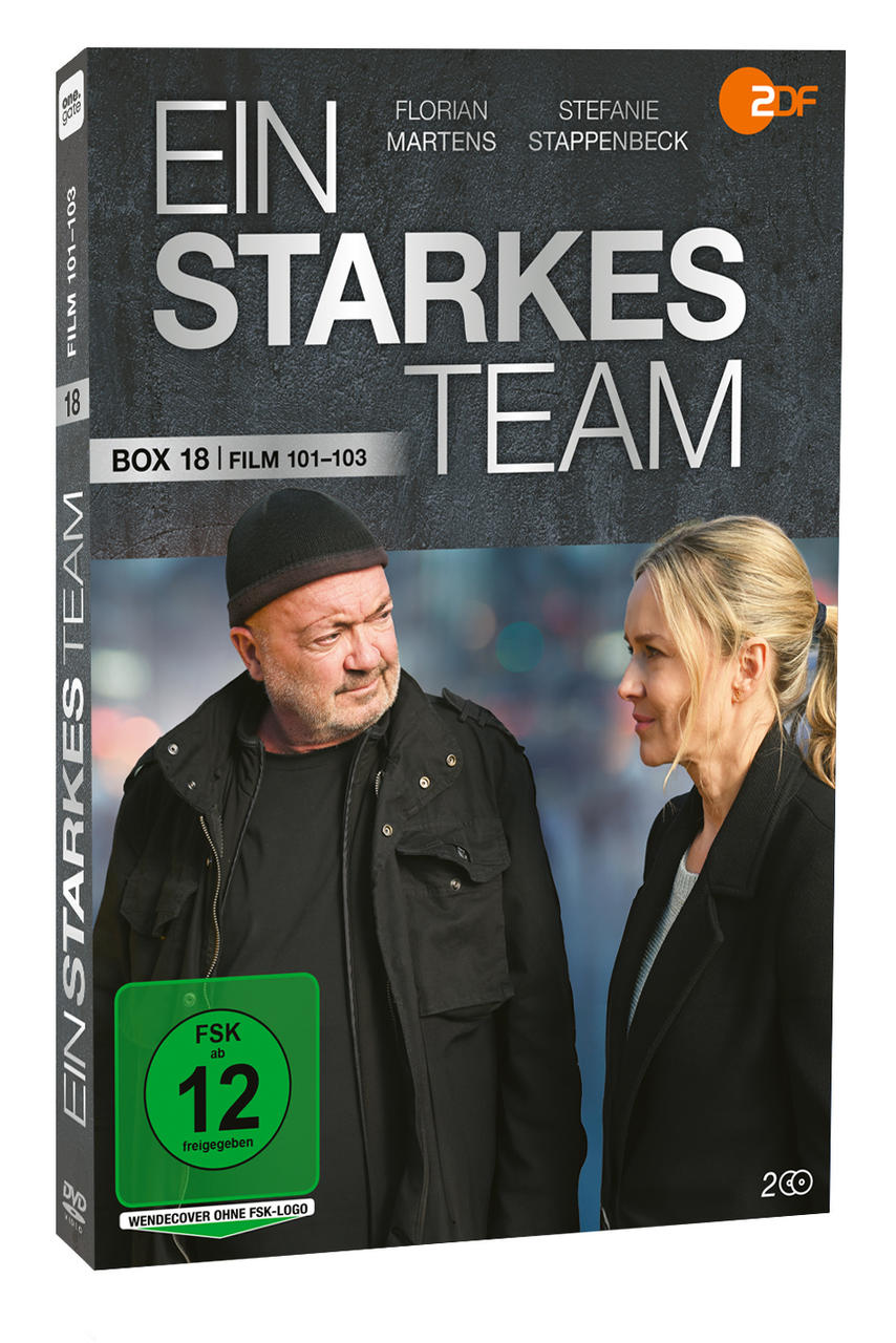 DVD-Box "Ein starkes Team", Box 18, mit Florian Martens und Stefanie Stappenbeck.
