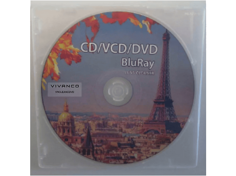 VIVANCO 15651 Laserreiniger für PC, CD, Blu-ray und DVD