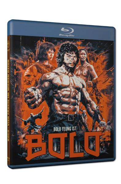 Blu-ray-Hülle mit Kampfsport-Motiv und martialischem Krieger im Vordergrund.