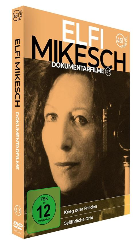 DVD-Hülle mit Porträt von Elfi Mikesch, Filmtitel und FSK-Siegel.