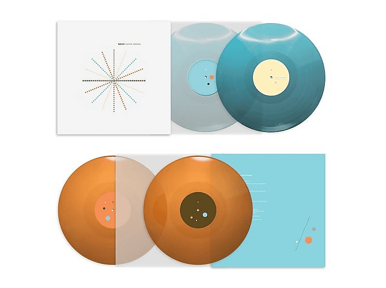 Lusine - A CERTAIN DISTANCE (Transparent Orange & Teal Vinyl) - (Vinyl)