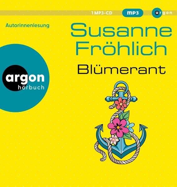Ein gelbes Cover mit Anker und Blumen, Titel und Autor.