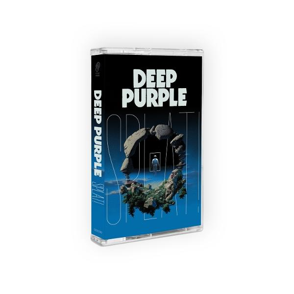 Kassette mit dem Titel "Deep Purple" und einem surrealen Bild.
