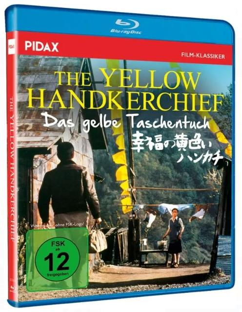 Blu-ray-Hülle für 'The Yellow Handkerchief' mit FSK 12 Logo.