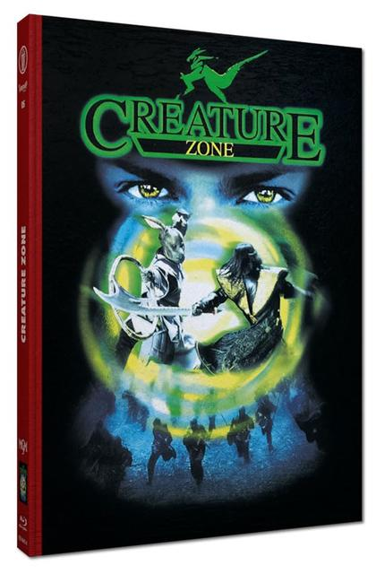 Ein Filmcover zeigt zwei Krieger im Kampf vor einem Gesicht und mehreren kleinen Figuren.