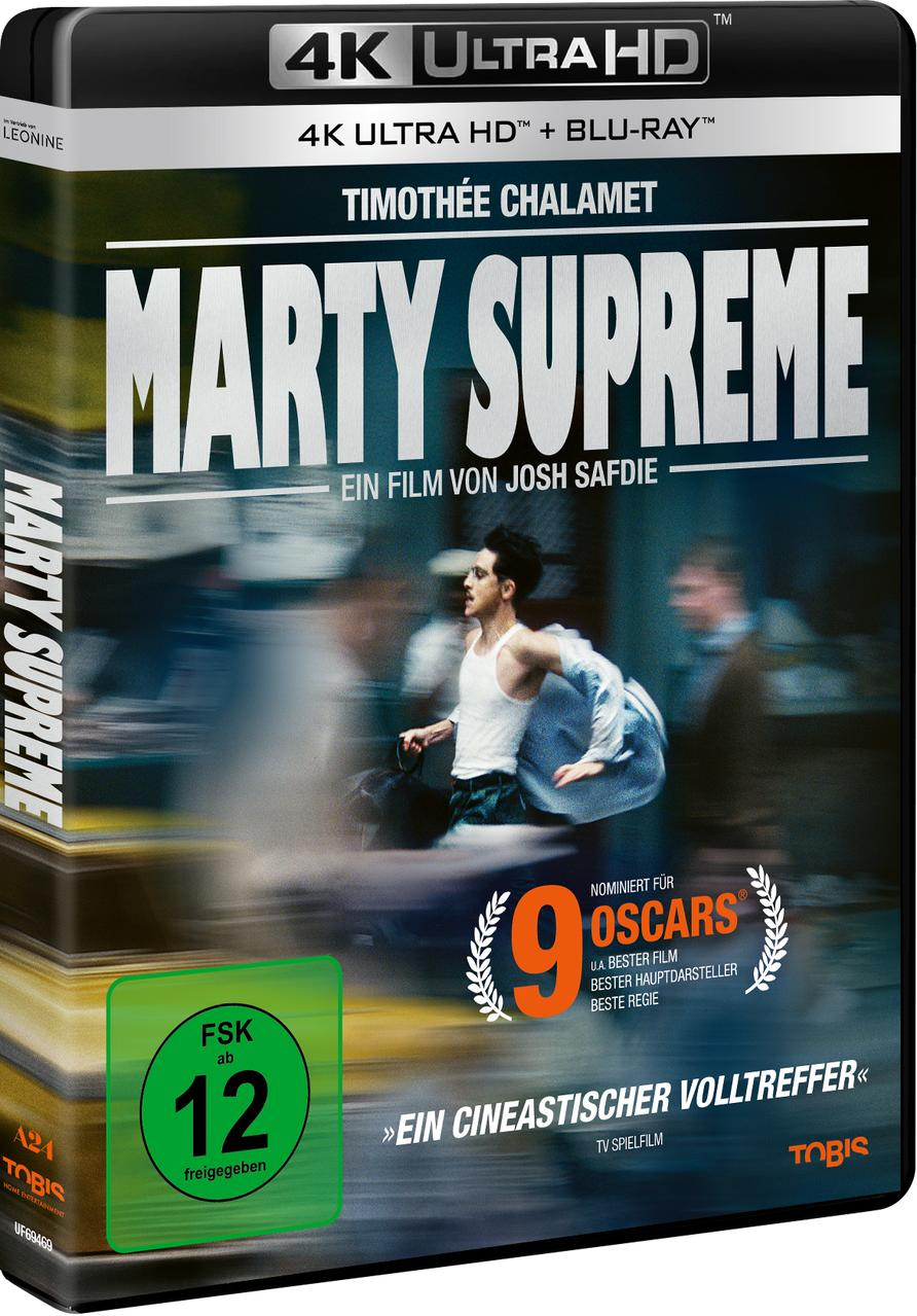 DVD-Hülle für 'Uncut Gems' mit Timothée Chalamet, 4K Ultra HD.