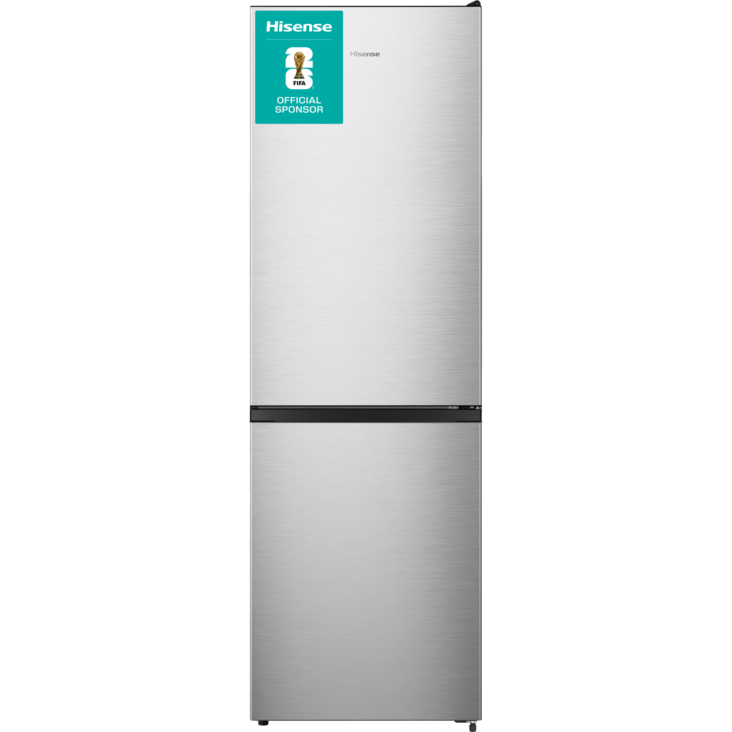 HISENSE RB3N300NECA - Koel-vriescombinatie - breedte 59.5 cm - hoogte 187.3 cm - inhoud 304 l - NoFrost Koel-vriescombin