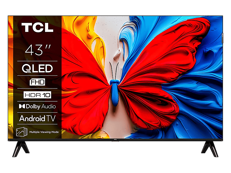 TCL 43S5L 43" QLED Full HD Android TV DVB-T2