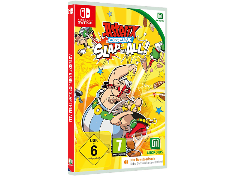 Asterix & Obelix Slap them all - Nintendo Switch [Code in the box]; Videospiel