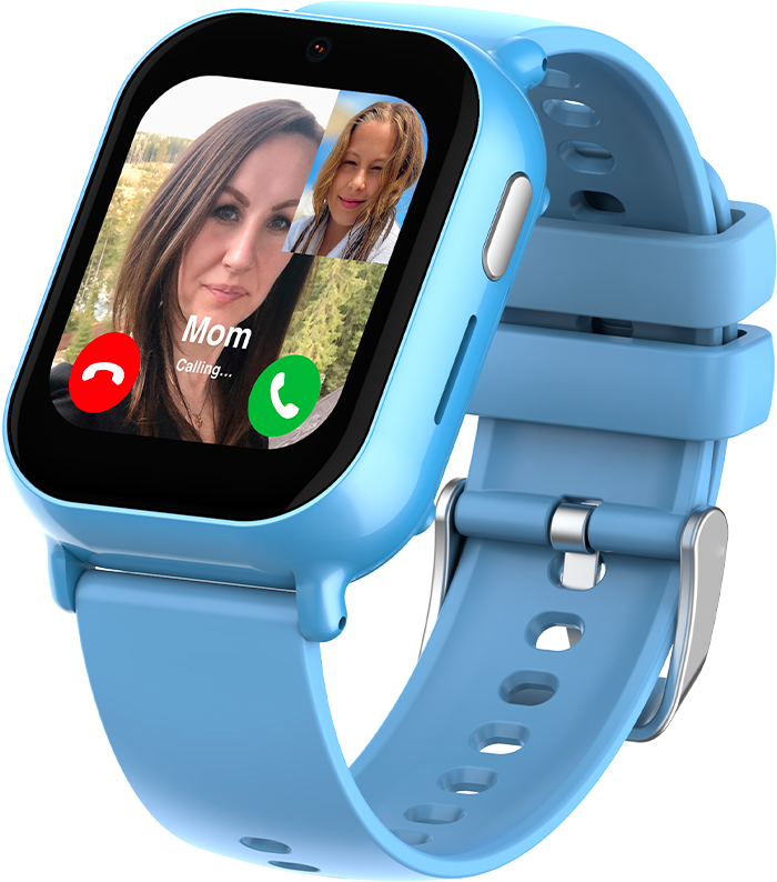 CARNEO GuardKid+ 4G Buddy gyerek okosóra, kék (8588010359452)