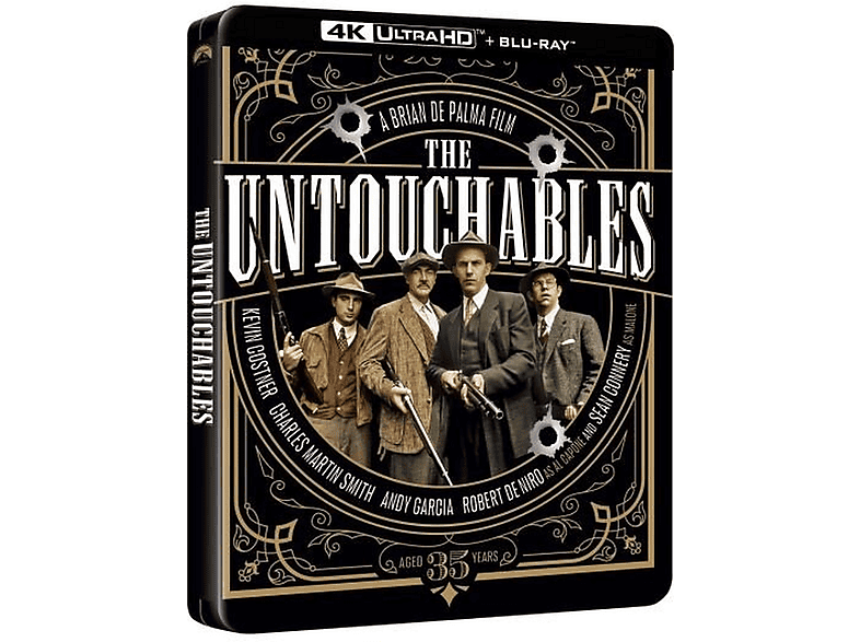 The Untouchables Édition Limitée Steelbook 4K Ultra HD Blu-ray