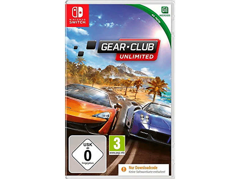 Gear Club Unlimited - Nintendo Switch [Code in the box]; Videospiel