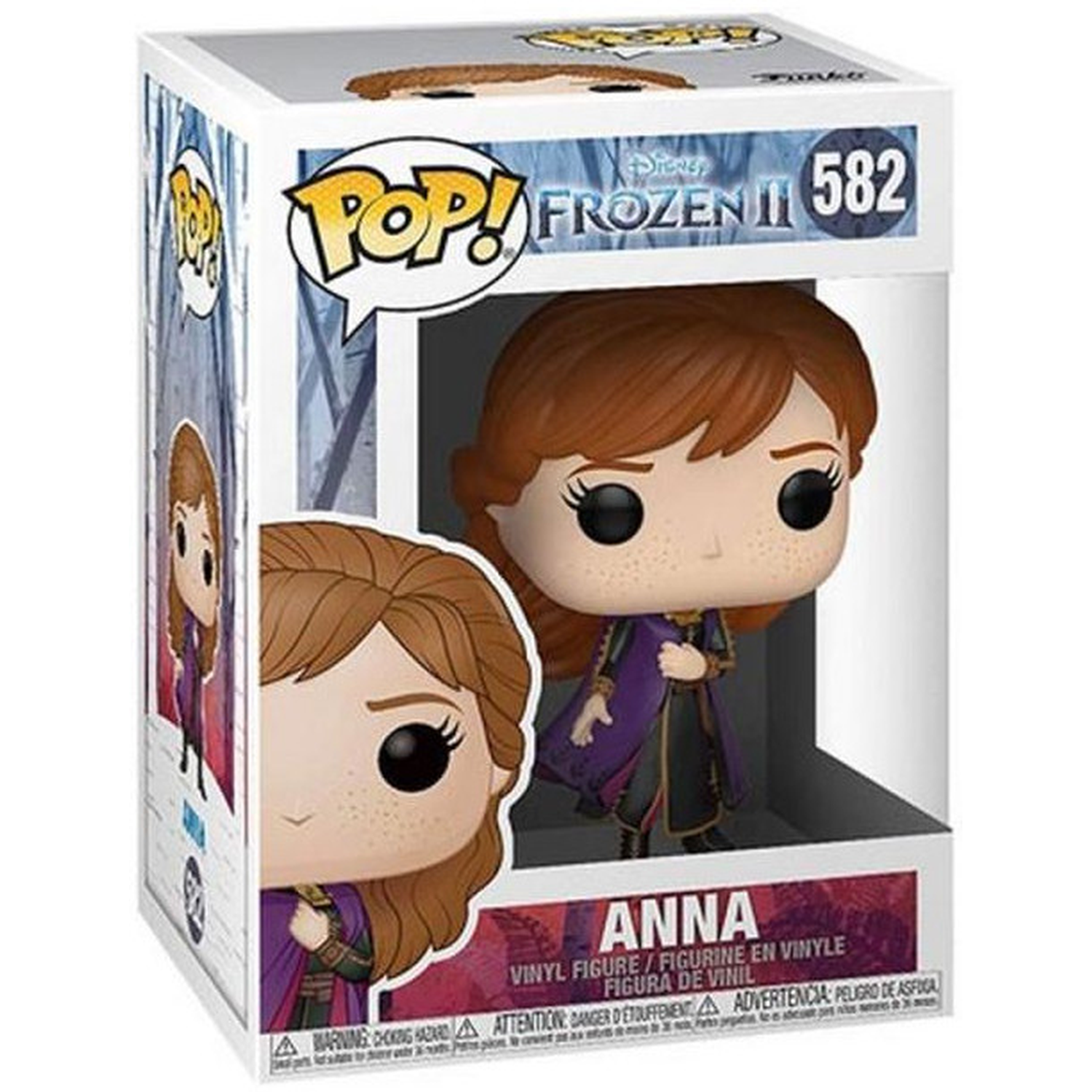 Funko Pop! Vinyl figuur van Anna uit Frozen II in doos #582.