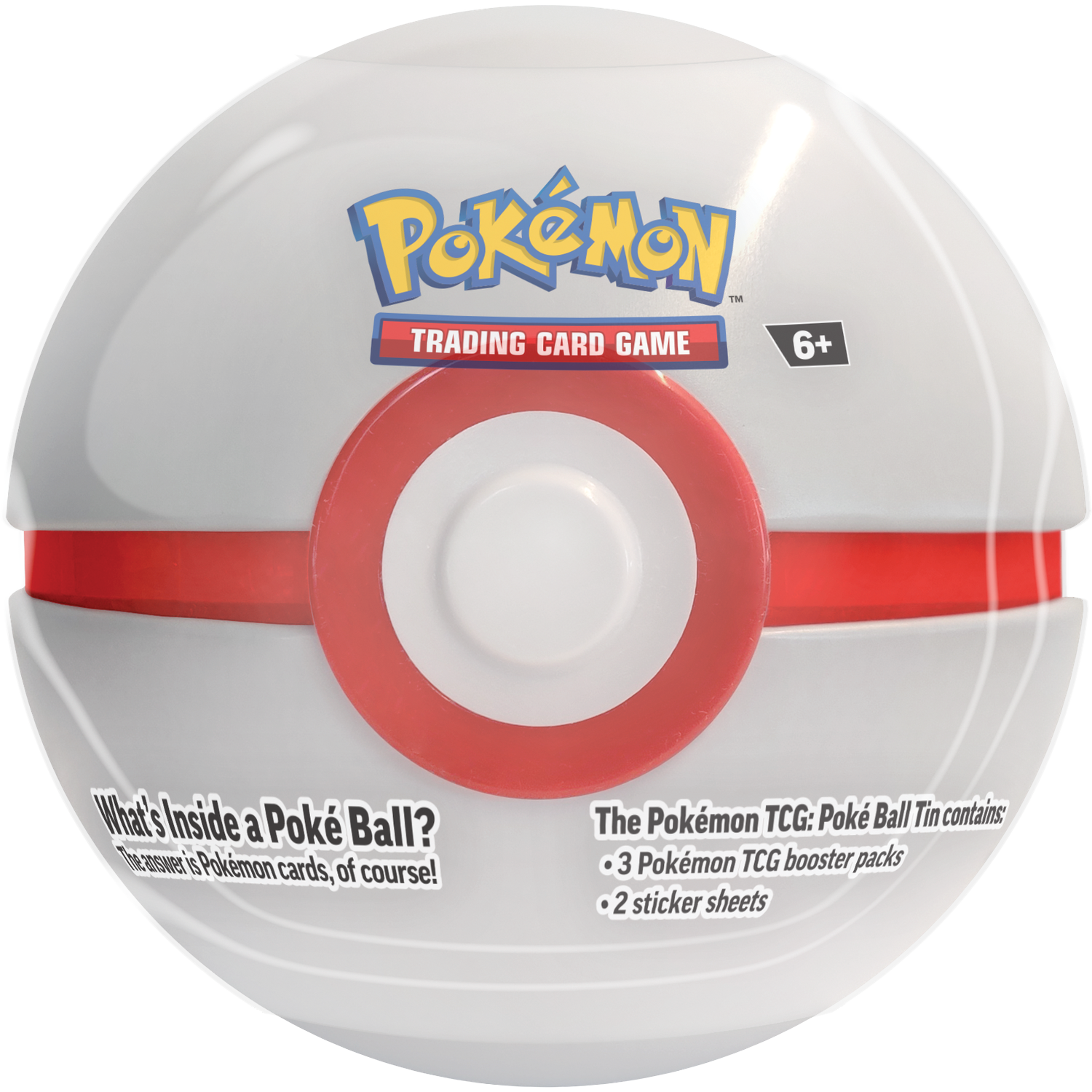 A Poké Ball tin for the Pokémon Trading Card Game.