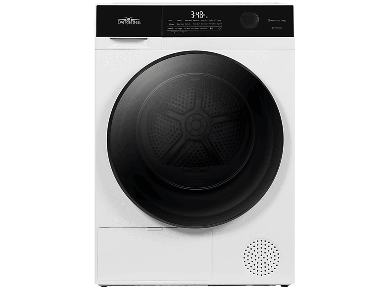Everglades Evhp9065cw - Warmtepompdroger 9 Kg 64 Db Energielabel C