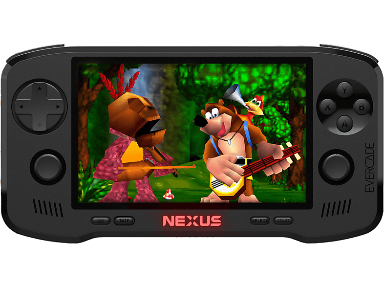 Konsola PLAION Evercade Nexus + Banjo-Kazooie Double Pack Czarny