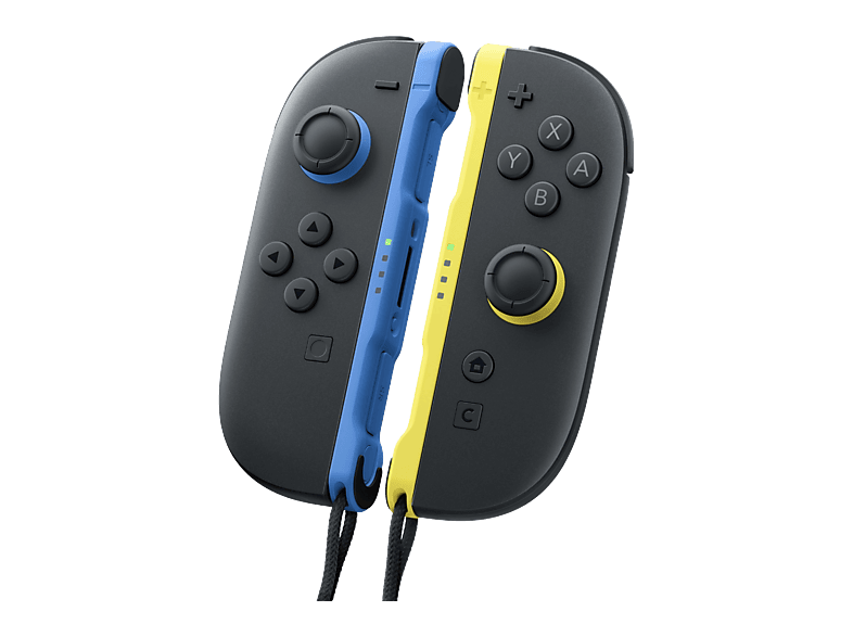 Joy-Con 2, Inalámbrica, Bluetooth, Negro, azul y amarillo
