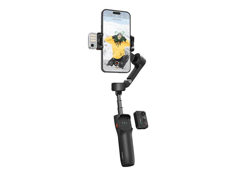 Gimbal – Hohem iSteady V3 AI Auto-Track, 3 Ejes, Mando a Distancia, 13h Autonomía, Negro