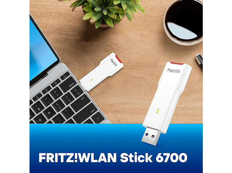 AVM FRITZ! 6700 WLAN USB Stick, Wi-Fi 7; WLAN-Stick, USB-WLAN-Client — Foto 3 von 3