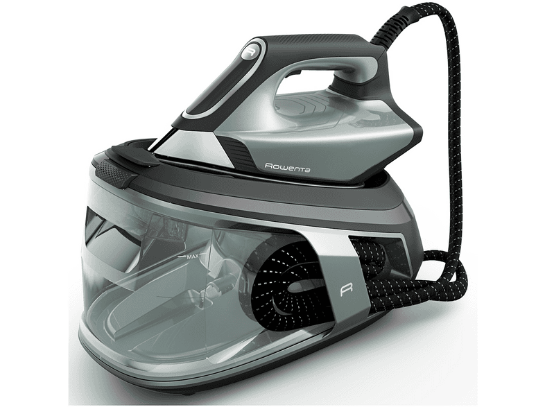 FERRO A CALDAIA ROWENTA Force Pro 500 VR9042, Potenza 2800 W, pompa 8 bar, Vapore continuo fino a 130 g/min, Sistema anticalcare integrato, Capacità serbatoio 1,8 l, Piastra in Microsteam 400HD Laser