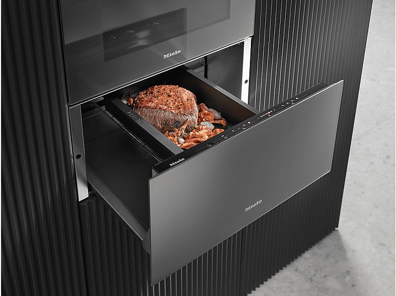 Miele ESW 7020 Grifflose Gourmet-Wärmeschublade (, Graphitgrau, 595 mm breit) — Foto 3 von 3