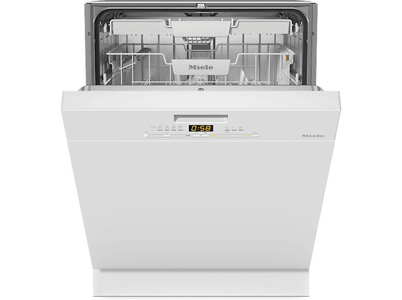 Miele G 5611 SCi Active Geschirrspüler (vollintegrierbar, Besteckschublade, 598 mm breit, 45 dB(A), A, Brillantweiß)