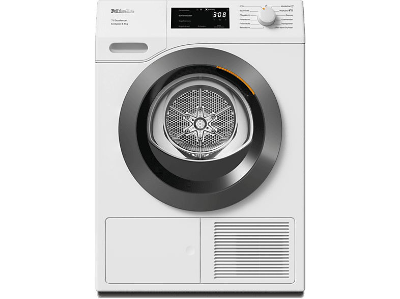 Miele TEC 655WP ECOspeed Wärmepumpentrockner (8 kg, EEK: C, 64 dB(A)), Lotosweiß)