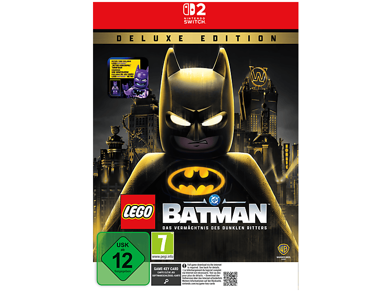 lego Batman: Das Vermächtnis des dunklen Ritters Deluxe Edition - Nintendo Switch 2 [Game key card]