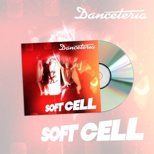 CD-Cover von Soft Cell mit Bandfoto und CD daneben.