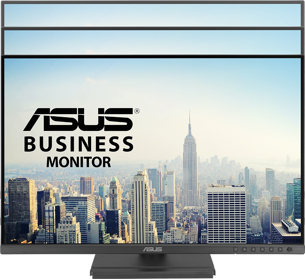 ASUS Business Monitor logó New York látképén az Empire State Buildinggal.