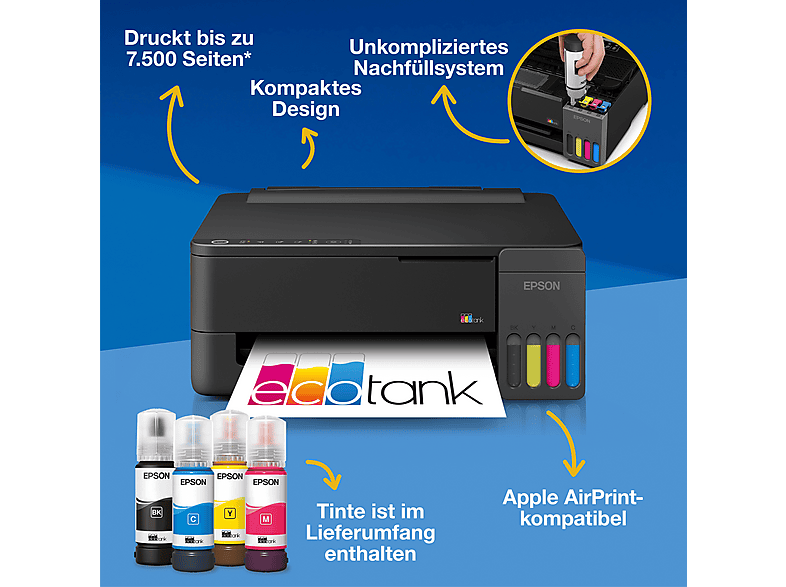 EPSON EcoTank ET-1910 Tintenstrahldrucker