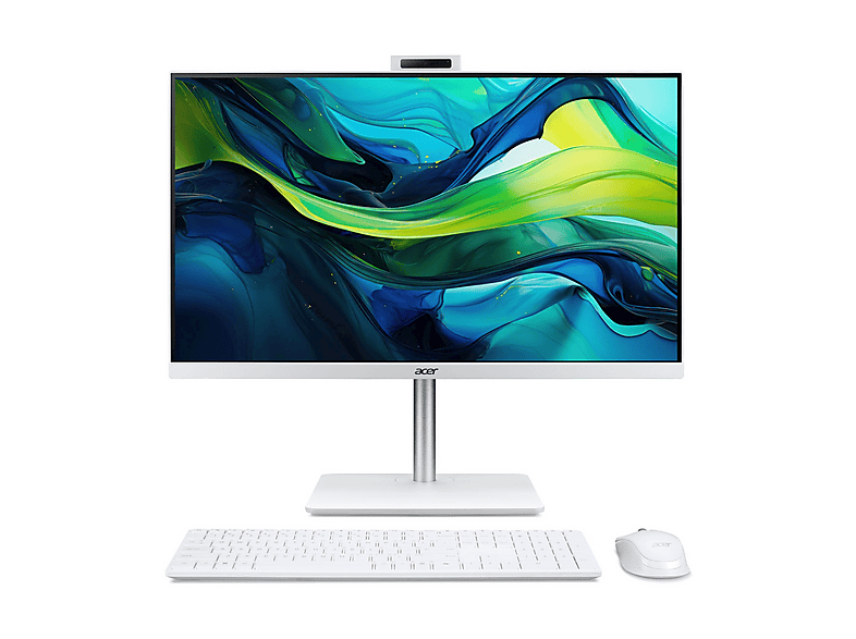 ACER Aspire C27A-GRPL AIO, 27 ", Intel® Core 5120U, RAM 16 GB, 512 GB SSD, Bianco, LCD, Windows 11 Home