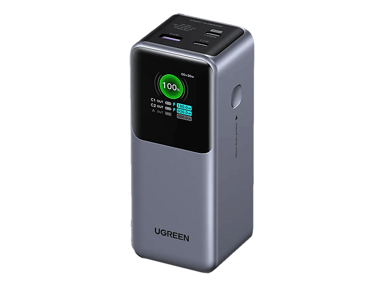 UGREEN 35524B Powerbank 20.000 mAh Grau