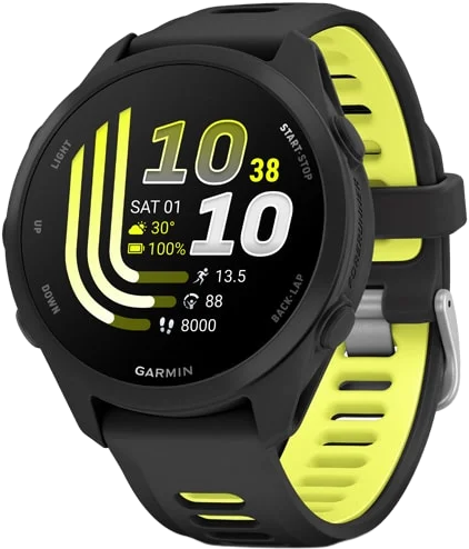 GARMIN Forerunner 170 okosóra, fekete-sárga (010-03920-00)