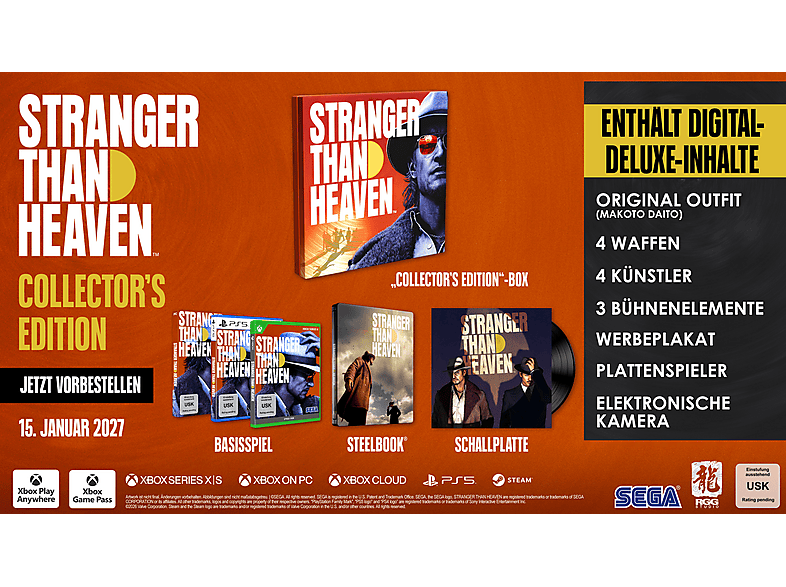 Stranger Than Heaven - Collector's Edition - XBox Series X [Blu-ray]