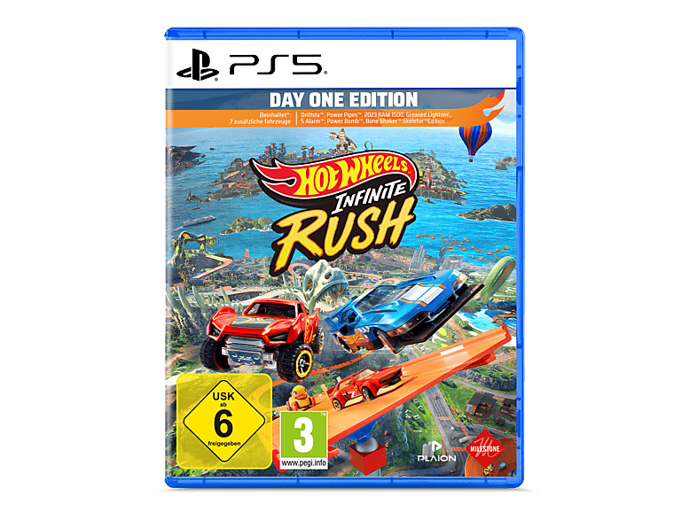 Hot Wheels Infinite Rush: Day One Edition - PlayStation 5 [Blu-ray]
