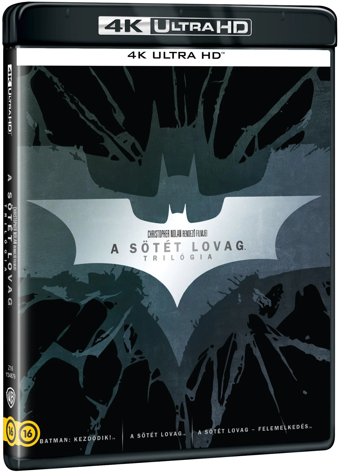 A sötét lovag trilógia (4K Ultra HD Blu-ray)