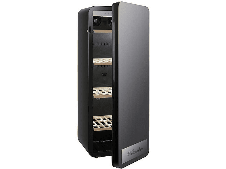La Sommelière APOGEE150N Weinkühlschrank (260 l, 93 kWh, EEK: E, Schwarz, Anzahl Flaschen: 147) — Foto 2 von 2