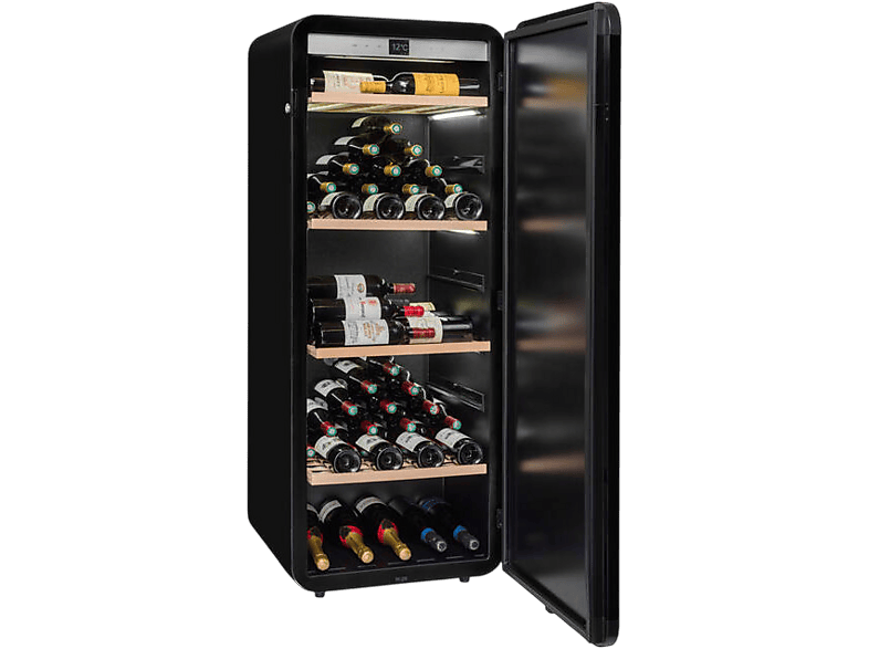 La Sommelière APOGEE150N Weinkühlschrank (260 l, 93 kWh, EEK: E, Schwarz, Anzahl Flaschen: 147)