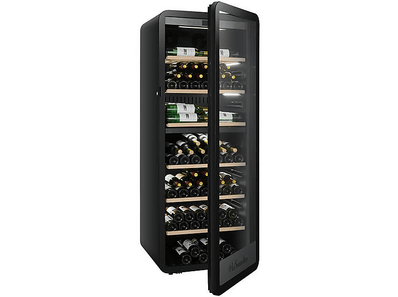 La Sommelière APOGEE255PVN Weinkühlschrank (522 l, 139 kWh, EEK: F, Schwarz, Anzahl Flaschen: 254) — Foto 2 von 2