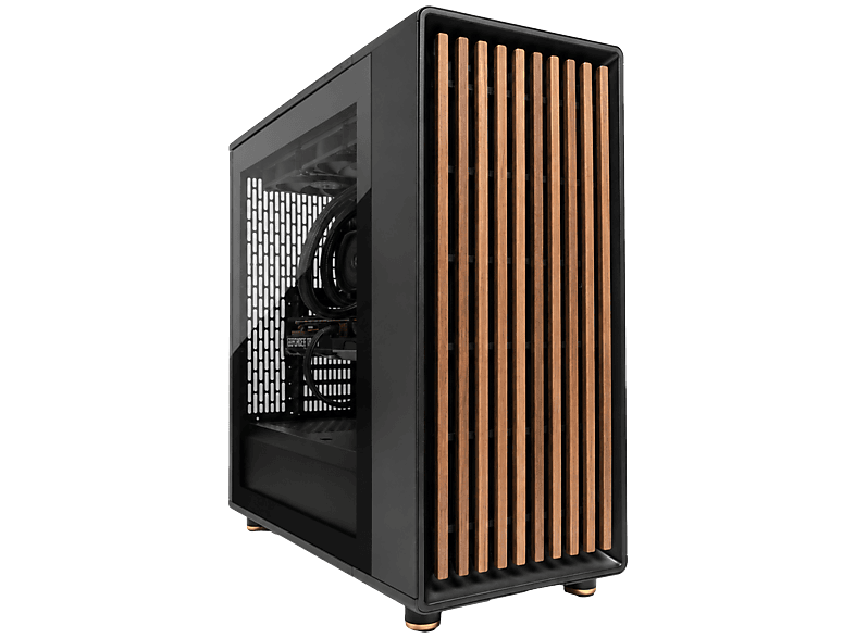 Extremegamer Wood Edition Gaming PC AMD Ryzen 7 8700F, 16GB RAM, 1TB SSD, GeForce RTX 5060 Ti