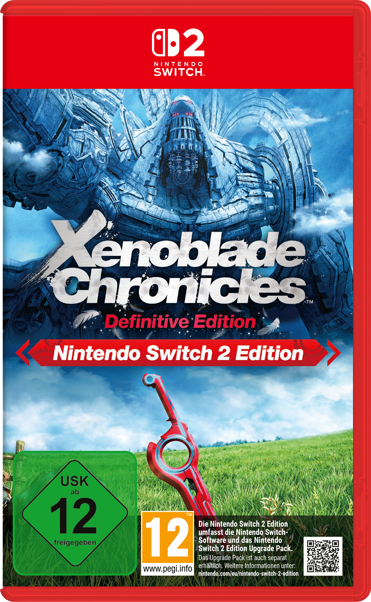Cover von Xenoblade Chronicles: Definitive Edition für Nintendo Switch.