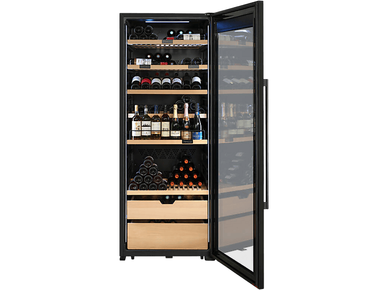 La Sommelière VIP273 Edition Weinkühlschrank (691 l, 155 kWh, EEK: F, Schwarz, Anzahl Flaschen: 273)