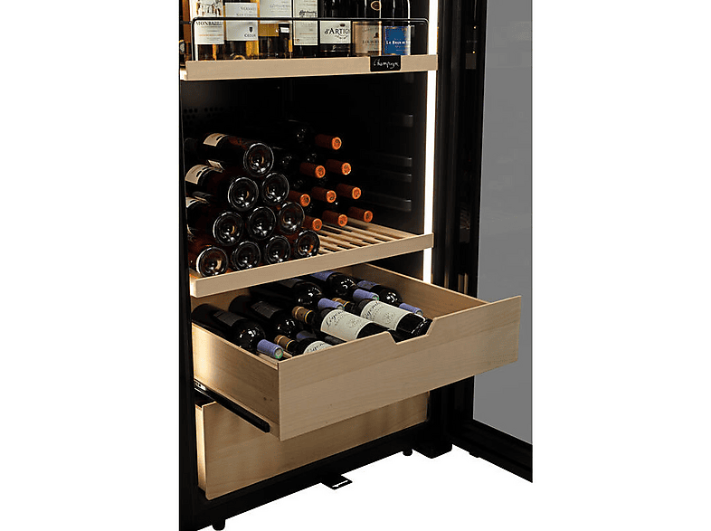 La Sommelière VIP273 Edition Weinkühlschrank (691 l, 155 kWh, EEK: F, Schwarz, Anzahl Flaschen: 273) — Foto 3 von 5