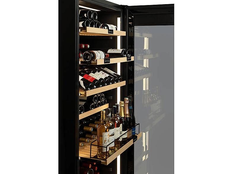 La Sommelière VIP273 Edition Weinkühlschrank (691 l, 155 kWh, EEK: F, Schwarz, Anzahl Flaschen: 273) — Foto 4 von 5