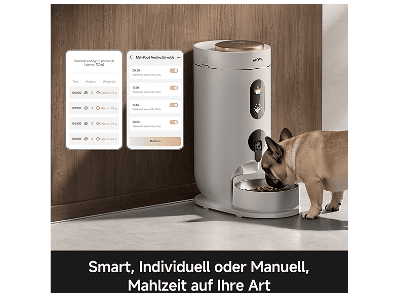 movA NutriPal 10 Ultra für Hunde und Katzen, Futterautomat — Foto 4 von 5