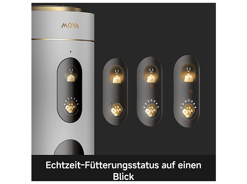 movA NutriPal 10 Ultra für Hunde und Katzen, Futterautomat — Foto 5 von 5