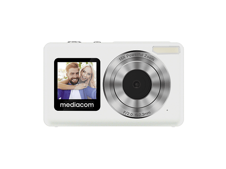 FOTOCAMERA DIGITALE MEDIACOM MD-CDC50W, 48 megapixel, BIANCO