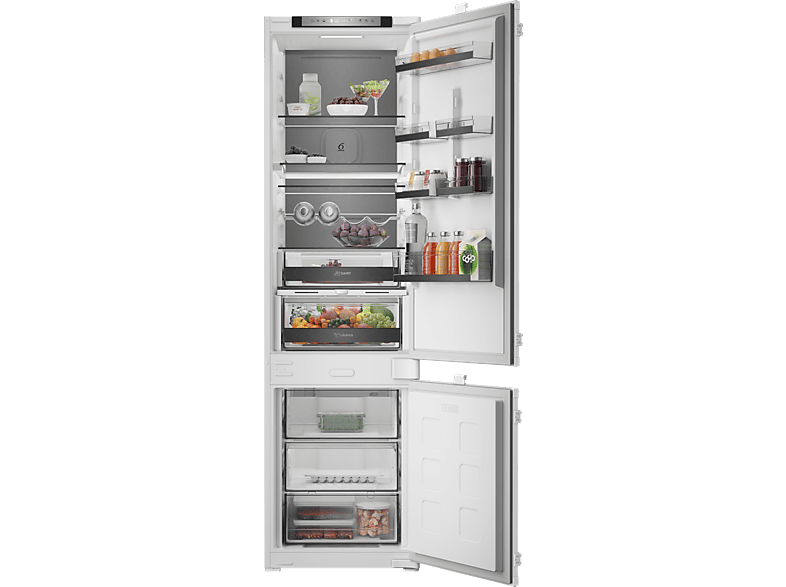 Lodówka do zabudowy WHIRLPOOL WHK25323B5E2 Funkcje AI PureSpace 300L ProFresh Dual NoFrost ZenInverter Zdalne sterowanie 193,5cm